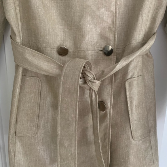 Eli’s Tahari Waxed Trench | 12 - Picture 3 of 5